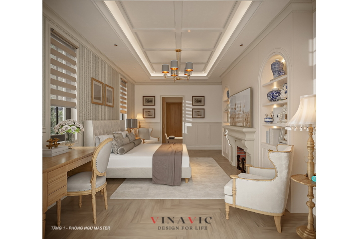 Mẫu nội thất phong cách địa trung hải 450m2 (CĐT: Mr Phát - Cam Ranh) NT2326